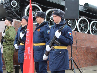 Митинг в честь Дня Победы, п. Искателей 2018