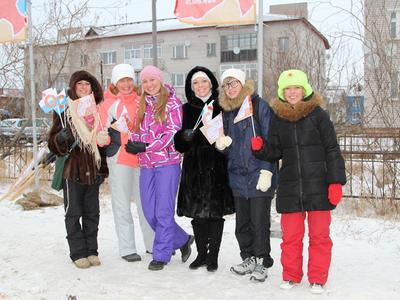 Эстафета олимпийского огня в Нарьян-Маре