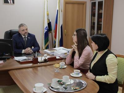 Встреча главы Заполярного района с районными СМИ
