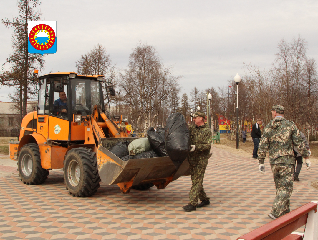 Весна – время наводить порядок. В районном центре объявлен месячник уборки и благоустройства