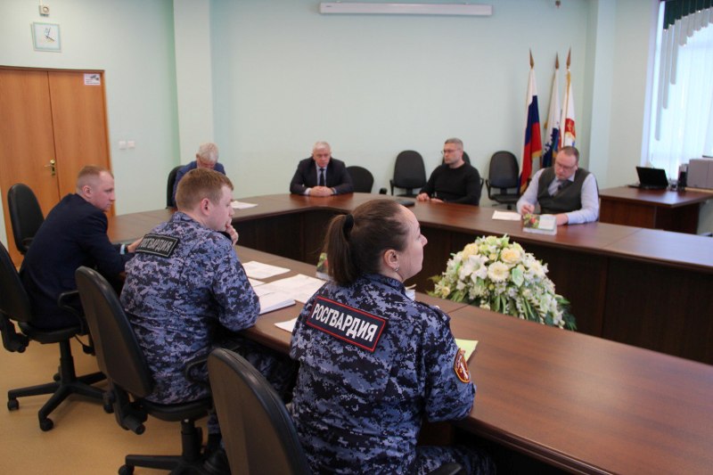 Состоялось рабочее совещание по вопросам антитеррористической комиссии на базе Заполярного района
